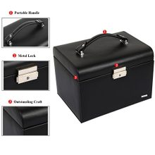 Homde Jewelry Box Necklace Ring Storage Organizer