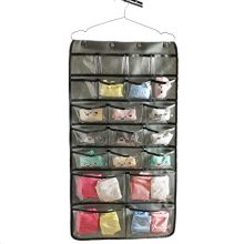 NIMES Hanging Closet Underwear Sock Bra Organizer Dual-Sided Accessories