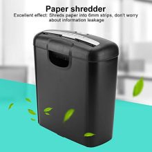 Efficient Home Office Shredder - Safeguard Your Privacy with 6-Sheet Electric Paper and Credit Card Strip Cut Destroy Shredder! 🔒