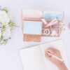 Rose Gold Desk Organizer for Women