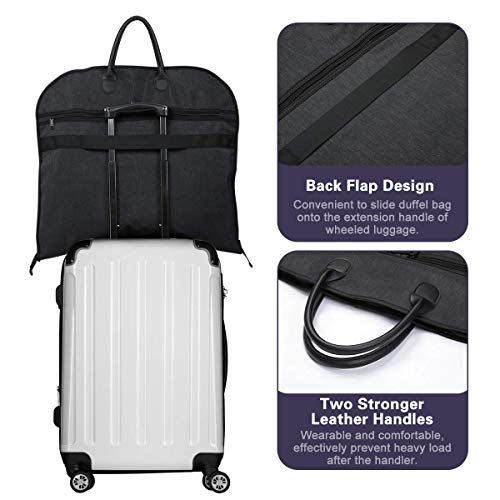 Orange Tech 43" Gusseted Travel Garment Bag for Business