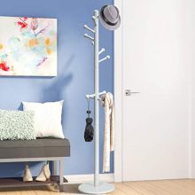 Vlush Sturdy Wooden Coat Rack Stand