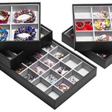 Magic Stackable Jewelry Trays - Elegant and Efficient Storage Solution for Your Precious Accessories! ✨
