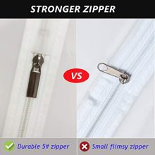 KEEGH Clear Garment Bags Long Dress Jacket Cover