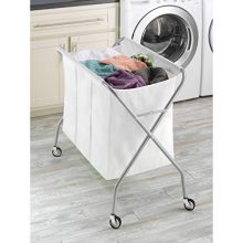 Whitmor 3 Section Laundry Sorter - Collapsible