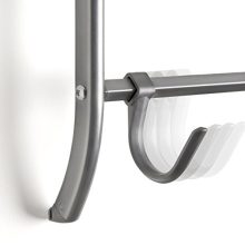 Lynk Over Door or Wall Mount 16 Hook Rack Shirt