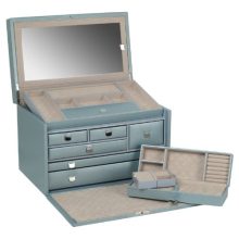 WOLF London Large Jewelry Box, Ice