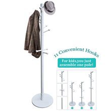 Vlush Sturdy Wooden Coat Rack Stand