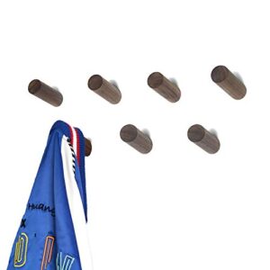 HomeDo Wooden Coat Hooks Wall Mounted