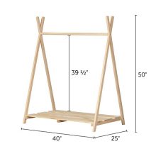 South Shore Sweedi Scandinavian Clothes Rack