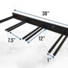 Heavy-Duty Snowboard Storage Rack