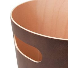 Umbra Woodrow 2 Gallon Modern Wooden Trash Can