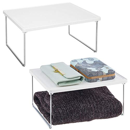 mDesign Modern Metal Closet, Cabinet
