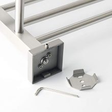 Alise GZ8000-LS Bathroom Lavatory Towel Rack Towel Shelf