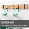 Wooden Wall Mounted Folding Rack