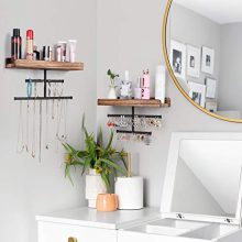 Bikoney Jewelry Organizer Wall Hanger Storage