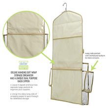 Clutter Keeper Deluxe Hanging Gift Wrap Storage Organizer