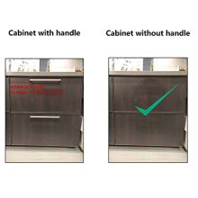 KARYHOME Hanging Trash Can for Kitchen Cabinet and Office