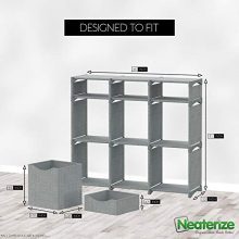 9 Cube Organizer | Set of Storage Cubes Included