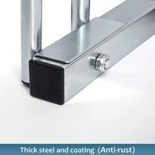 4-Bike Bicycle Floor Parking Rack - Protect and Organize Your Bikes