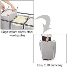 STORAGE MANIAC 3 Section Laundry Sorter