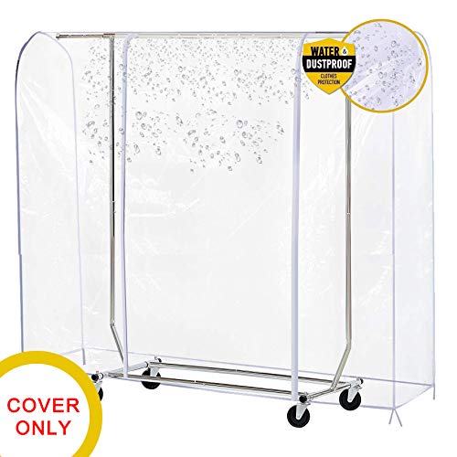 Ruibo Clear Garment Rack Cover Dustproof Clothes
