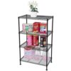 Vacclo 4-Tier Wire Shelving 4 Shelves Unit Metal Storage