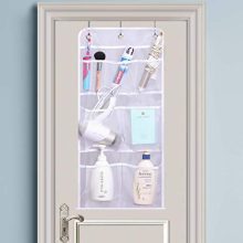 Misslo Hanging Mesh Pockets Hold 340oz/1000ml Shampoo Shower Organizer