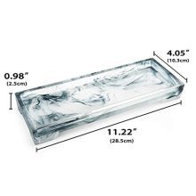 Luxspire Vanity Tray, Toilet Tank Storage Tray