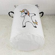 Large Waterproof Storage Bin: Perfect for Laundry, Toys, and Dorm Essentials