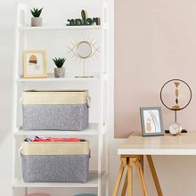 Univivi Rectangular Basket Closet Bins