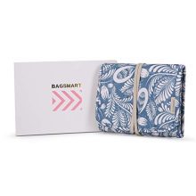 Foldable Floral Jewelry Roll Organizer Case