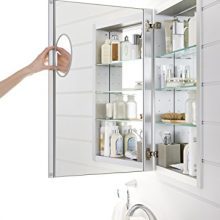 Bathroom Slow Close Magnifying Mirror Medicine Cabinet with Mirror