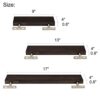 Wood Wall Shelf Rustic Modern Shelf
