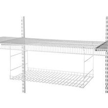 Durable Steel Wire Hanging Added Storage Shelf