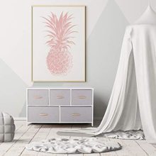 Dresser Organizer with 5 Drawers Fabric Storage