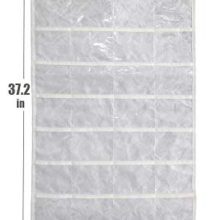 Double Sided Jewelry Storage Organizer with Embossed Pattern