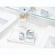 Metal Tumbler Makeup Toothbrush Holder for Bathroom