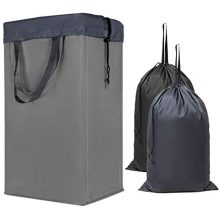 Chrislley 74L Large Laundry Hamper with Removable Bag