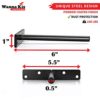 Wanna Kis Solid Stainless Steel Floating Shelves Brackets