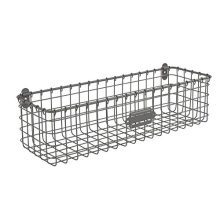 Spectrum Diversified Vintage Basket, Rustic Farmhouse Kitchen Storage