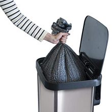 Extra Capacity Stainless Steel Step Trash Can with Clorox Odor Protection - 20 Gallon