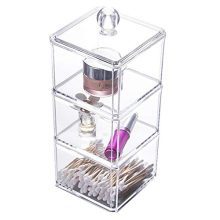 Cosmetic Organizer Makeup Storage Organizer For Cotton Swabs