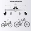 Sportneer Bike Wall Mount, Horizontal Metal Adjustable
