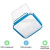 4 Large Airtight Food Storage Containers for Flour