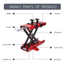 Apextreme 1100 LB Motorcycle Lift Center