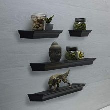 Floating Wall Mount Molding Ledge Shelves