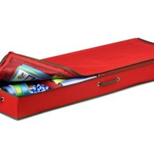 Honey-Can-Do Wrapping Paper and Bow Storage Organizer