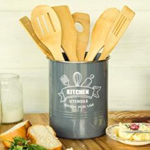 Vintage Utensil Crock to Organize Cooking Spoons