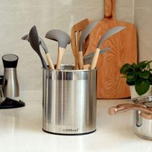 Hillbond Rotating Utensil Holder Utensil Crock